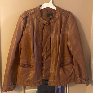 Faux Leather Jacket